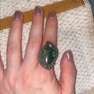 jade stone ring